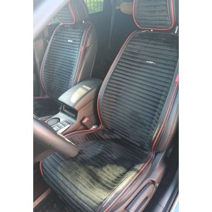 Накидки Bliss 2D премиум / материал бархат/ цвет черный/черный/красный