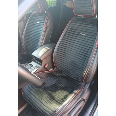 Купить Накидки Bliss 2D премиум / материал бархат/ цвет черный/черный/красный в Москве, Кашире, Ступино, Домодедово