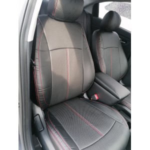 Чехлы / Оригинал / Экокожа / Бежевый / Алькантара / Алькантара / AUDI A6 / 60/40 Чехлы / Оригинал / Экокожа / Бежевый / Алькантара / Алькантара / AUDI A6 / 60/40