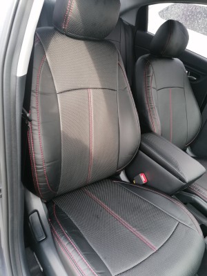 Чехлы на Кия Оптима/ Оригинал / Экокожа / серый Чехлы на Кия Оптима/ Оригинал / Экокожа / серый