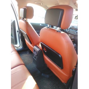 Чехлы на Фольксваген Тигуан 2 / Volkswagen Tiguan II comfortline/highline (со столиками/без столиков) (пасс. спинка трансформер) c 17г.