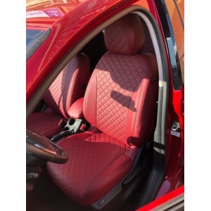 Чехлы / Автопилот / Ромб / Красный - Красный /