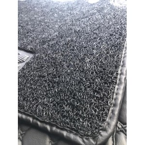 Audi A4 04-09 ковры салона эко-кожа черный/шов черный 5D LUX Audi A4 04-09 ковры салона эко-кожа черный/шов черный 5D LUX