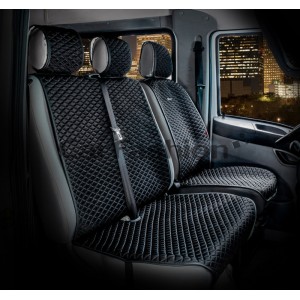 PALERMO VAN — Накидки универсальные на minivan черный/черный/черный