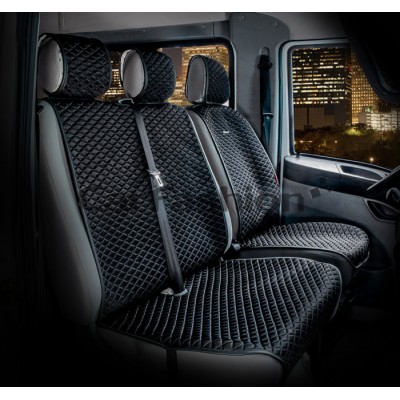 PALERMO VAN — Накидки универсальные на minivan черный/черный/черный