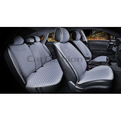 PALERMO PLUS — Накидки универсальные т.серый/синий