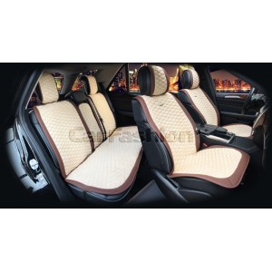 CAPRI PLUS — Накидки универсальные коричневый/бежевый/бежевый