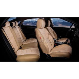 SMART 5D PLUS — Каркасные чехлы бежевый/бежевый/бежевый