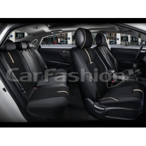 SECTOR PLUS — Накидки универсальные бежевый/черный/черный