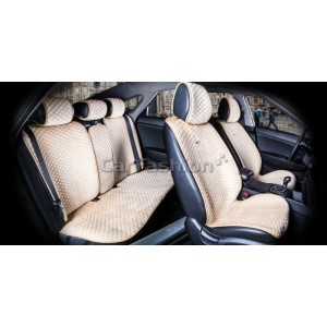 CITY PLUS — Накидки универсальные бежевый/бежевый