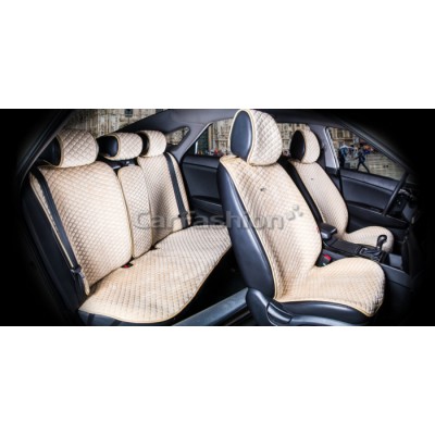 CITY PLUS — Накидки универсальные бежевый/бежевый