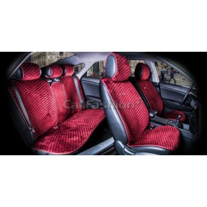 CITY PLUS — Накидки универсальные бордовый/бордовый