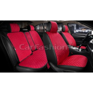 DERBY — Накидки универсальные красный/черный/красный