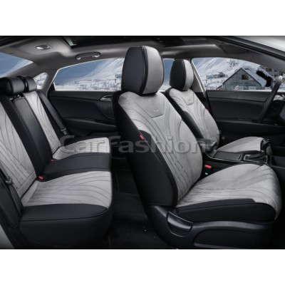 CONSUL 5D PLUS — Накидки универсальные серый/черный/серый