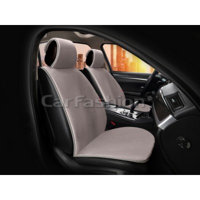 ALPACA FRONT — Накидки искусственный мех св.серый