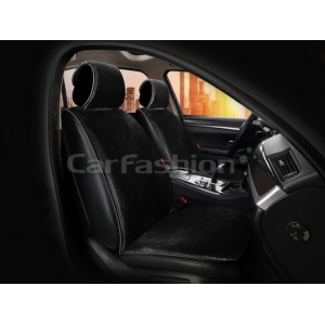 ALPACA FRONT — Накидки искусственный мех черный