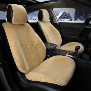 MUTON FRONT — Накидки искусственный мех бежевый