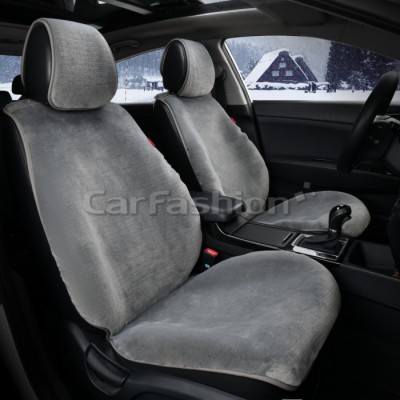 MUTON FRONT — Накидки искусственный мех серый