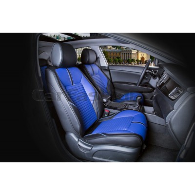 SECTOR LEATHER — Накидки универсальные черный/синий/черный