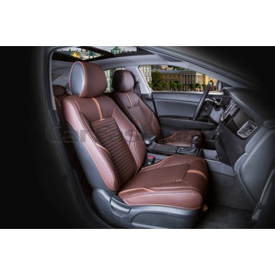 SECTOR LEATHER — Накидки универсальные коричневый/коричневый/коричневый