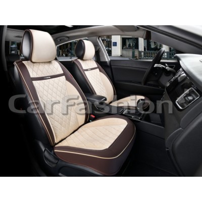 BARCELONA — Накидки универсальные коричневый/бежевый/коричневый/бежевый