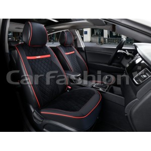 BARCELONA — Накидки универсальные черный/черный/красный/красный