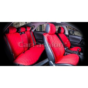 CARBON PLUS — Накидки универсальные красный/красный/красный