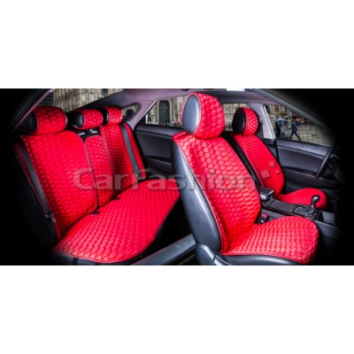 CARBON PLUS — Накидки универсальные красный/красный/красный
