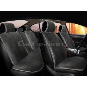 ALPACA PLUS — Накидки искусственный мех темно-серый