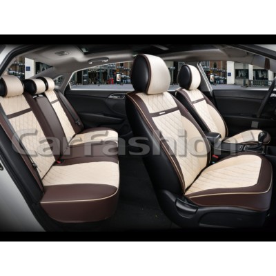 BARCELONA PLUS — Накидки универсальные коричневый/бежевый/коричневый/бежевый