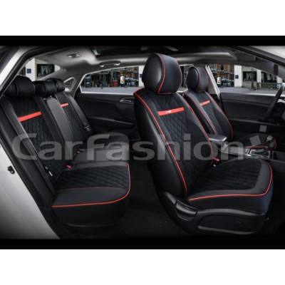 BARCELONA PLUS — Накидки универсальные черный/черный/красный/красный