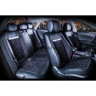 EVOLUTION PLUS — Накидки универсальные черный/черный/серый