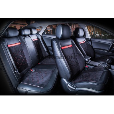 EVOLUTION PLUS — Накидки универсальные черный/черный/красный