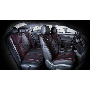 ELEMENT PLUS — Накидки универсальные черный/черный/красный/красный