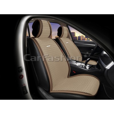 BREEZE FRONT — Накидки универсальные бежевый/коричневый/бежевый