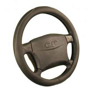 CREEK — Оплетка руля черный/белый