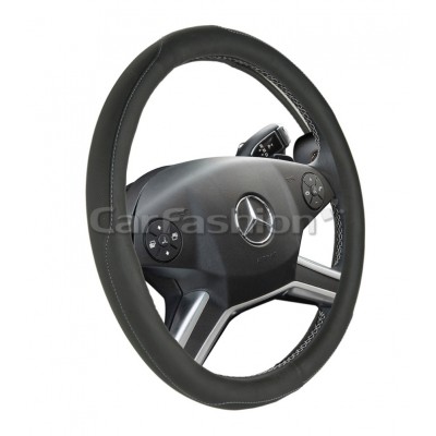 CREEK L — Оплетка руля черный/серый