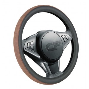 FLIP — Оплетка руля черный/коричневый/коричневый