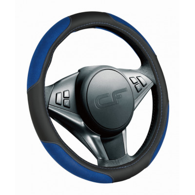 TORNADO — Оплетка руля черный/синий/синий