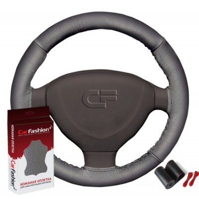 MONTE CARLO — Оплетка руля черный/серый