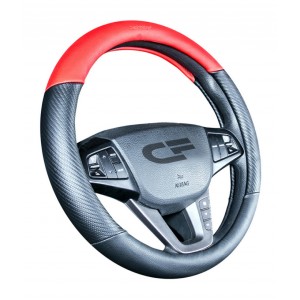 BRUTAL — Оплетка руля черный/черный/красный