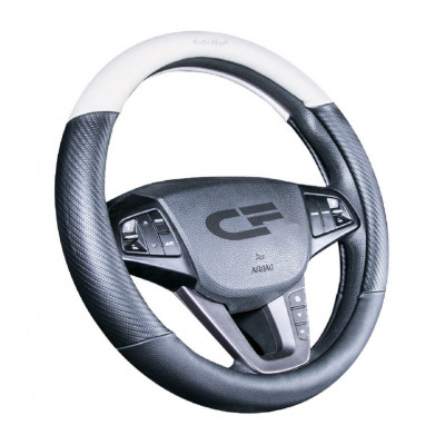 BRUTAL — Оплетка руля черный/черный/белый