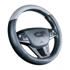 BRUTAL — Оплетка руля черный/черный/серый