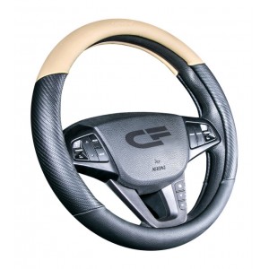 BRUTAL — Оплетка руля черный/черный/бежевый