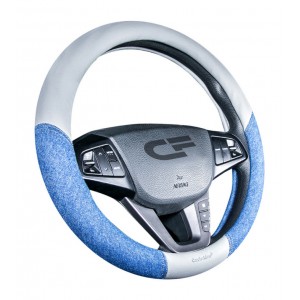 JEANS — Оплетка руля серый/синий/серый