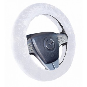 ALPACA — Оплетка руля белый