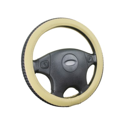 BRAID — Оплетка руля черный/бежевый