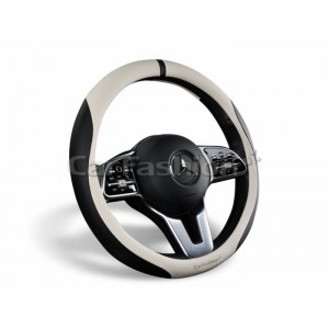 TOLEDO — Оплетка руля белый/черный