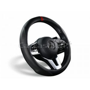 TORRENT — Оплетка руля черный/черный/красный