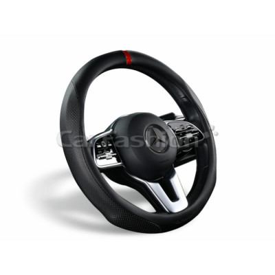 TORRENT — Оплетка руля черный/черный/красный